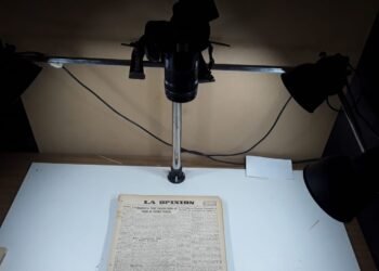Digitalizan los archivos del diario La Opinión