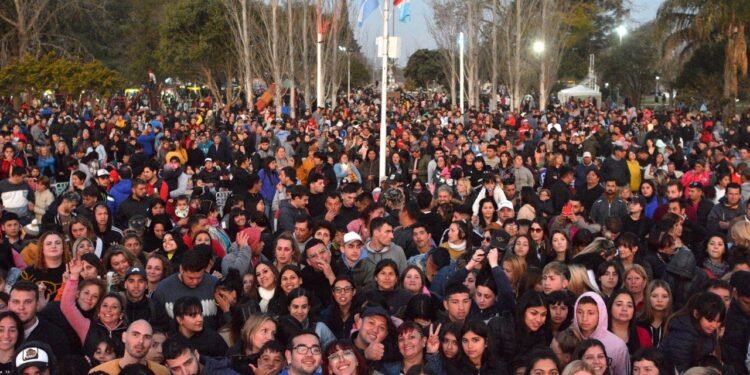 Una multitud participó del cierre de los festejos patronales de Susana