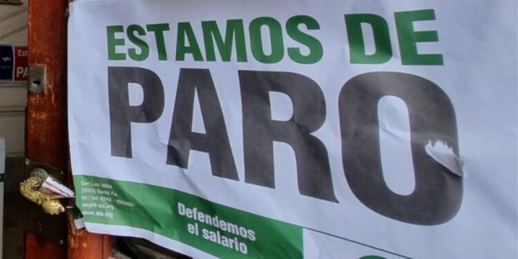 ATE prolongó el paro por otras 24 horas