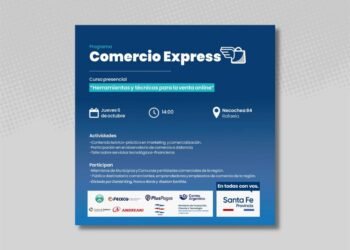 Se presentará el programa Comercio Express en Rafaela