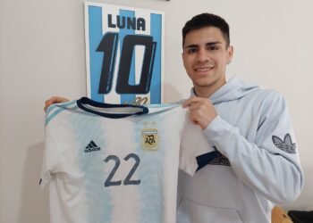 Alex Luna fue convocado a la Selección Nacional Sub 20