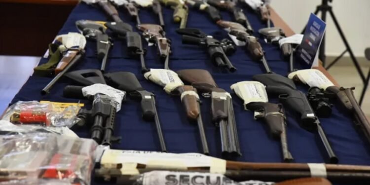 Destruirán miles de armas de fuego y municiones secuestradas por la justicia