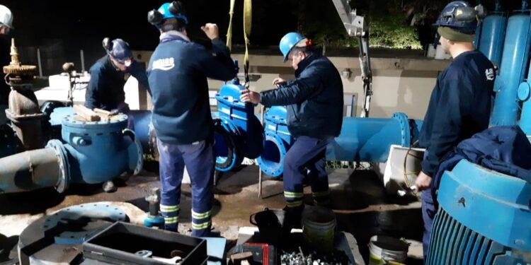 ASSA finalizó los trabajos y ya hay agua en toda la red