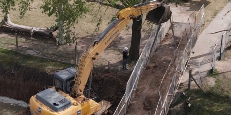 Avanzan las obras en el canal Sur