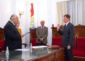 Asumieron los nuevos jueces Matías Colón y Guillermo Vales