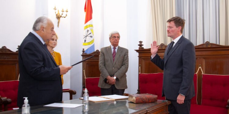 Asumieron los nuevos jueces Matías Colón y Guillermo Vales