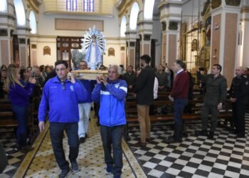 La imagen de la Virgen de Luján llegó a Rafaela