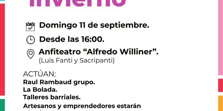 Nueva edición de «Modo Invierno» en el Anfiteatro “Alfredo Williner”