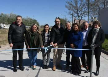 Habilitaron doce cuadras de pavimento en el barrio La Cañada