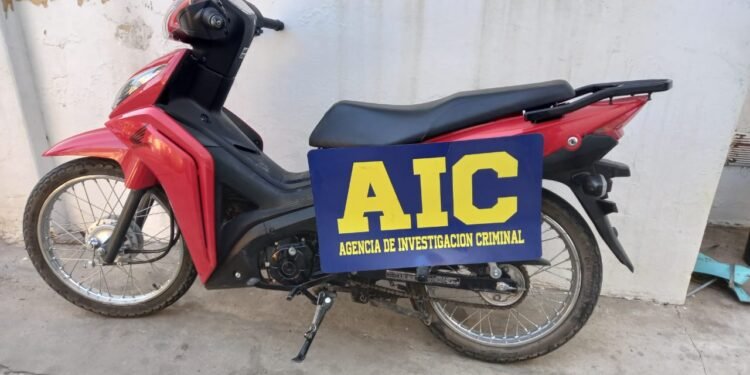 Por «Ojos en alerta» recuperan una moto robada