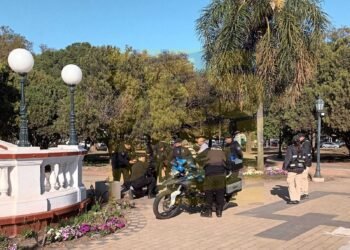 Robó perfumes y no fue lejos: lo detuvieron en la plaza 25 de Mayo