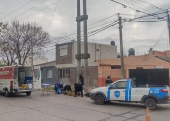 Una motociclista resultó lesionada en barrio 9 de Julio