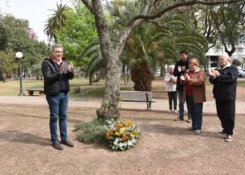 Celebraron el Día del Jubilado en la plaza 25 de Mayo