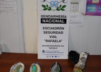 Sorpresa y media: llevaba más de 700 gramos de cocaína en las zapatillas