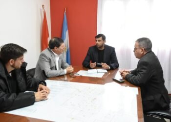 El Jefe de Policía de la Provincia recorrió el Centro de Monitoreo