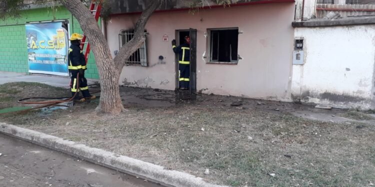 Explosión e incendio en Frontera: murió un septuagenario