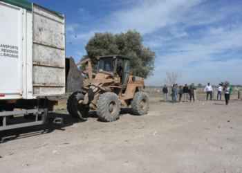 Se enviaron a reciclaje ocho toneladas de neumáticos