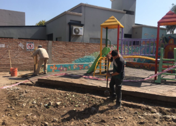 Intervinieron nuevos sectores con el plan de mejora de espacios público