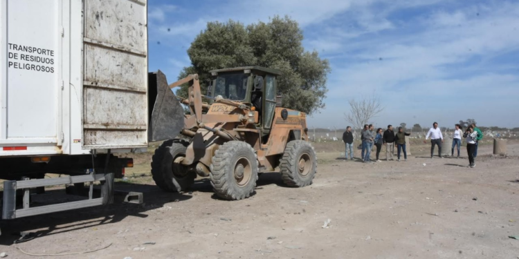 Se enviaron a reciclaje ocho toneladas de neumáticos