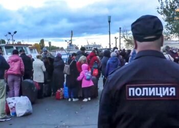 Cruce de acusaciones entre Rusia y Ucrania por los ataques a civiles que abandonan Jerson