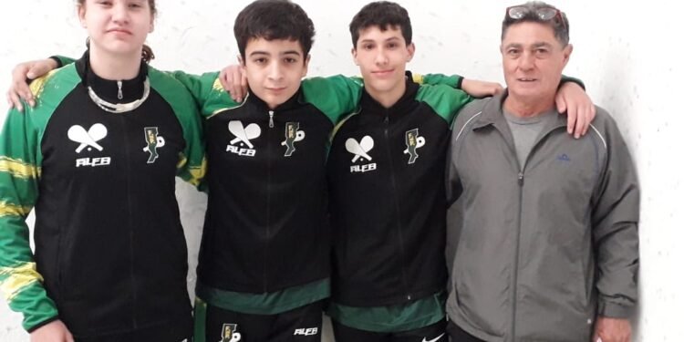 Pelotaris Celestes en el Torneo Argentino de Cadetes Menores
