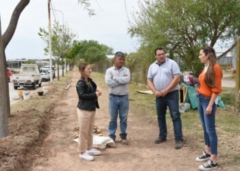 Continúan trabajando en infraestructura para el Área Industrial