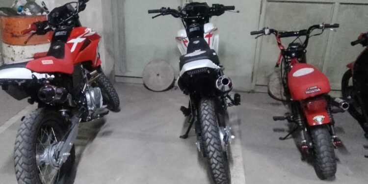 Se retuvieron motos por el uso de escapes libres