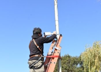 Instalan 42 nuevas cámaras de seguridad en distintos barrios