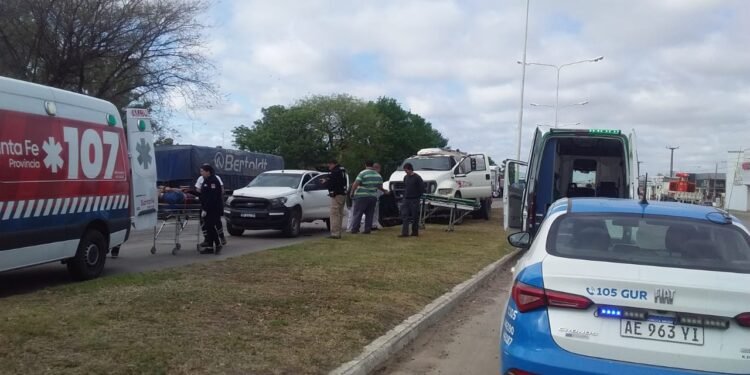 Otro accidente por aproximación en el cruce de la 34 y Ernesto Salva