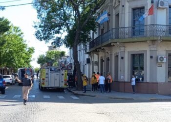 Gran movimiento de servicio de emergencias en el centro: ¿qué pasó?