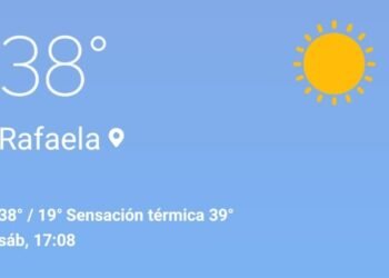 Sábado de horno en Rafaela: ¿cuándo llega la tormenta?