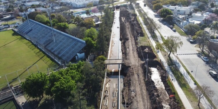 El entubado parcial del Canal Sur tiene 85% de avance