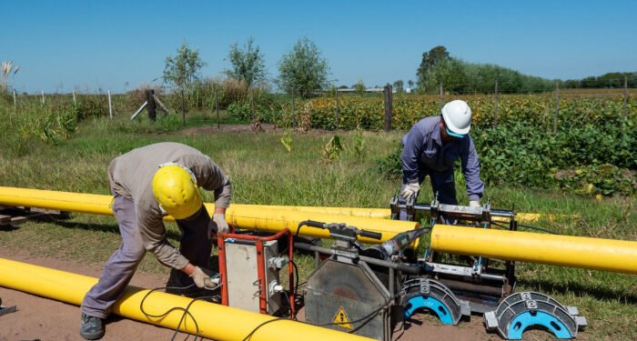 Comienzan a proyectar la extensión de las redes domiciliarias de gas natural