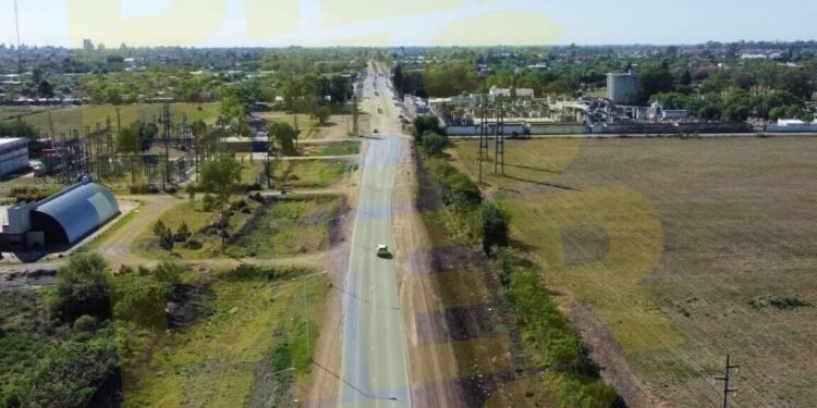 Provincia pone en marcha otra megaobra en el Acceso Oeste de Rafaela