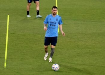 Messi despierta fanatismo en Abu Dhabi