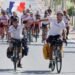 Llegaron a Doha dos hinchas franceses que salieron en bicicleta en agosto