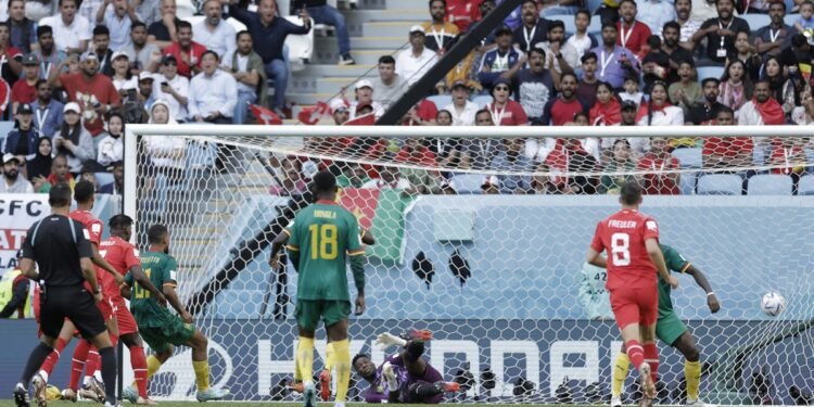Suiza le ganó 1 a 0 a Camerún