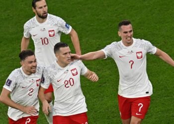 Polonia le ganó 2 a 0 a Arabia Saudita