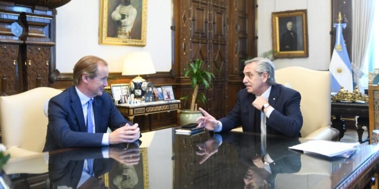 Alberto Fernández se reunió con Gustavo Bordet y analizaron la agenda de trabajo
