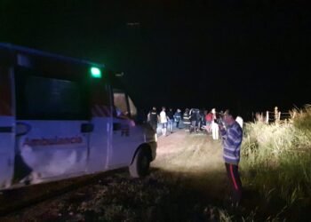 Grave accidente se registró en un camino rural de Rafaela