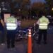 Retención de moto en operativo de tránsito