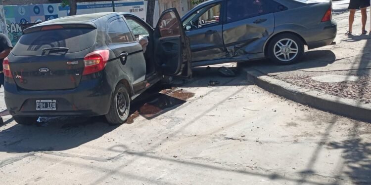 Fuerte accidente en el barrio 9 de Julio