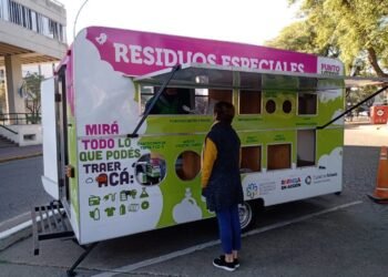 El Punto Verde Móvil se traslada a la Plaza 25 de Mayo