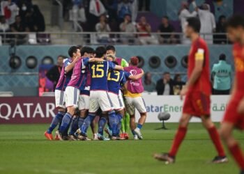 Japón venció a España y se clasificó primero en el Grupo E