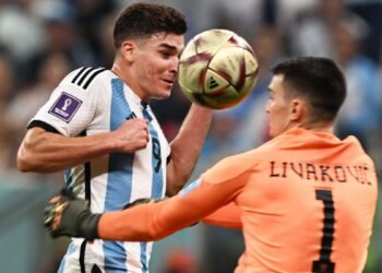 Julián Álvarez: “Ojalá en Calchin y en todo el país estén festejando como locos»