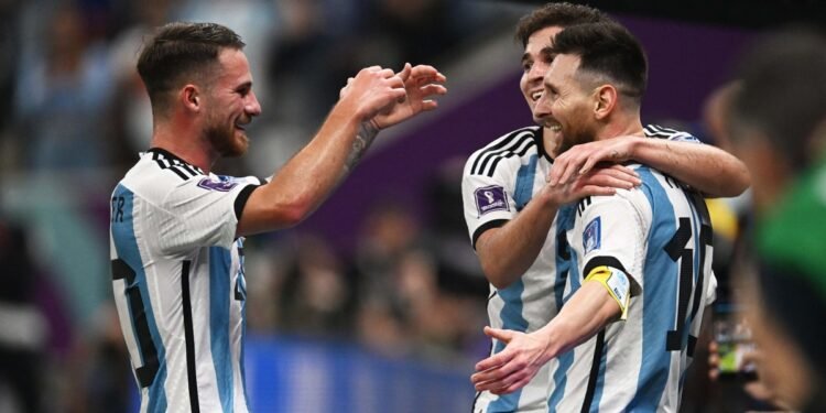 Argentina finalista en Qatar: goleada a Croacia con Messi y Julián estelares