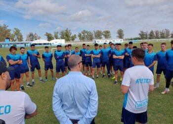 Atlético inició su pretemporada de fútbol profesional
