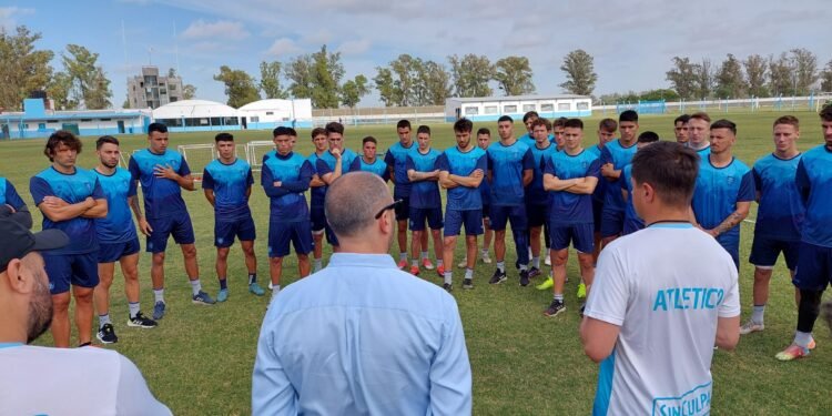 Atlético inició su pretemporada de fútbol profesional