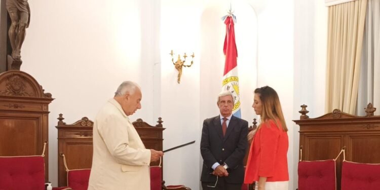 Juraron los nuevos jueces designados para Tribunales rafaelinos