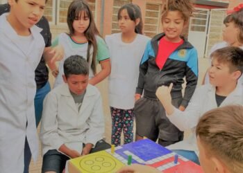 Kermesse del taller de alfabetización